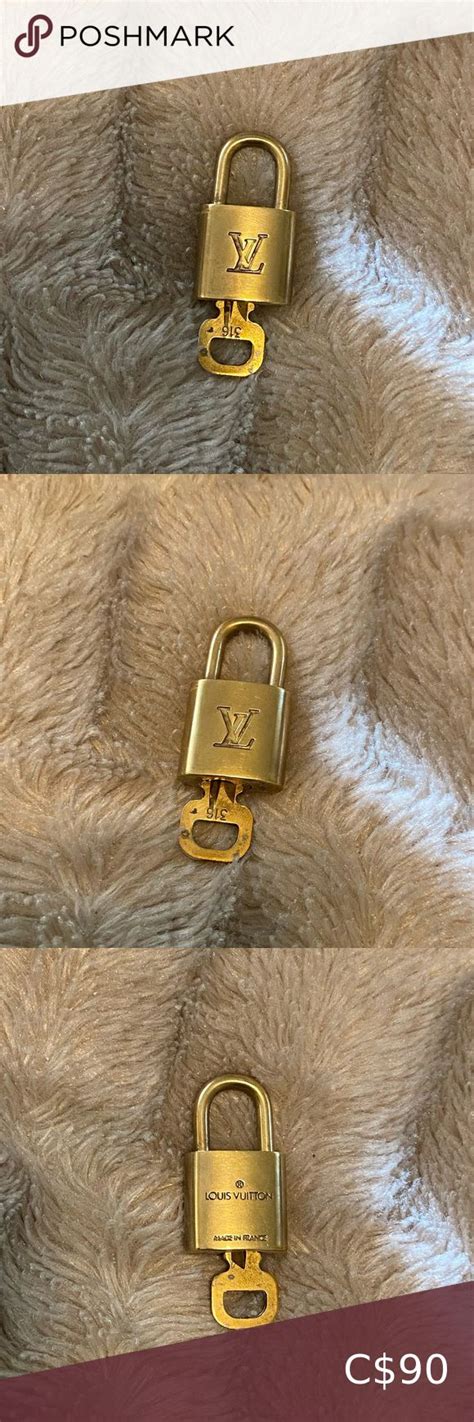 where does the lock go on a louis vuitton|authentic louis vuitton lock.